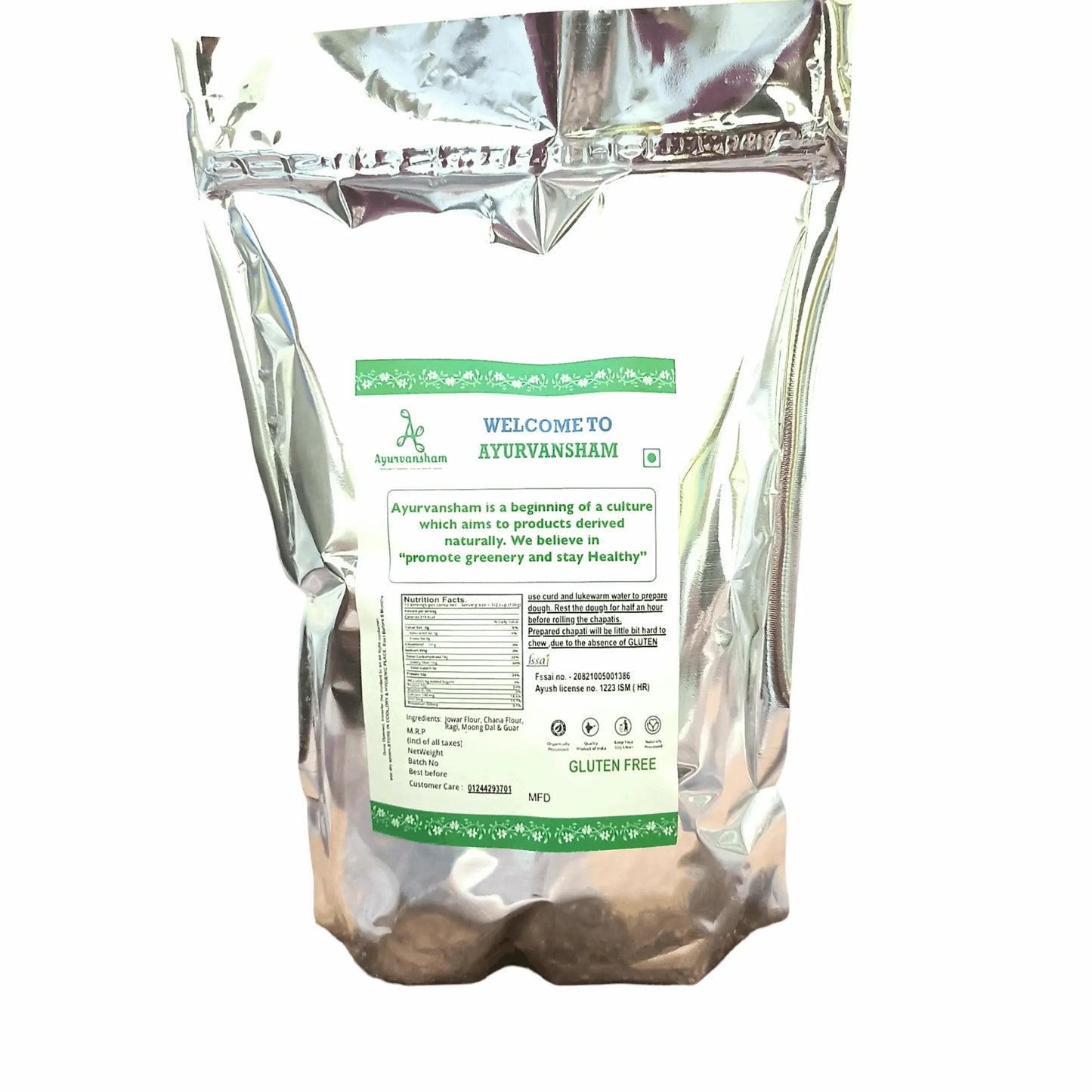 Ayurvansham Amrit Udar Atta (Gluten Free)